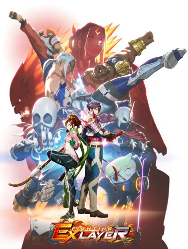 Portada de Fighting EX Layer