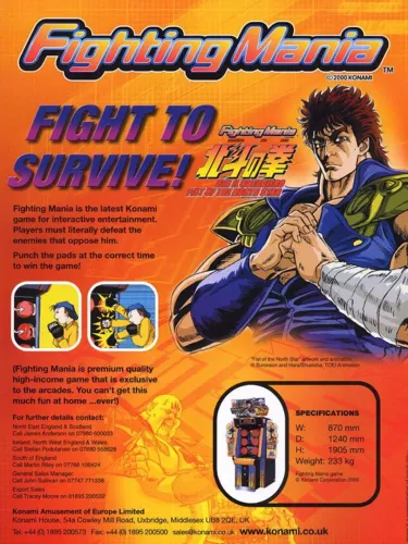 Portada de Fighting Mania: Fist of the North Star