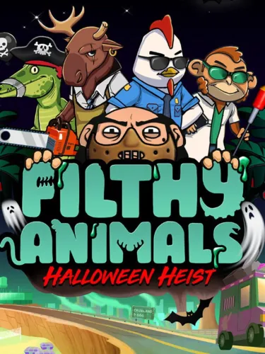Portada de Filthy Animals: Halloween Heist