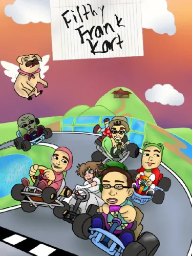 Portada de Filthy Frank Kart
