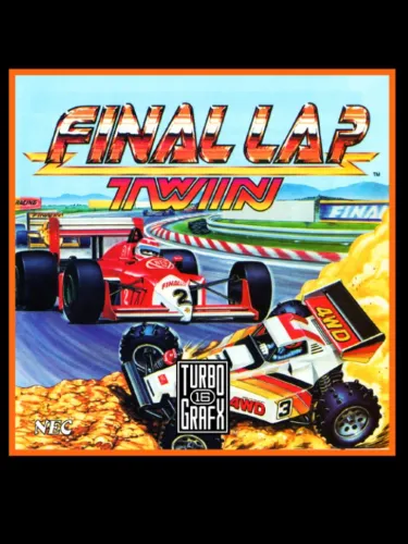 Portada de Final Lap Twin