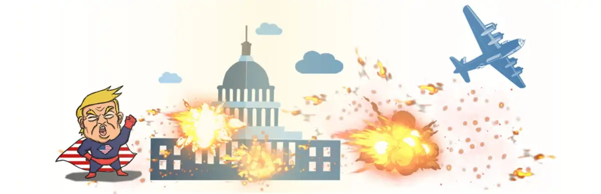 Fire Trump: Air Combat VR