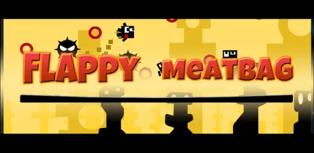 Portada oficial del videojuego Flappy Meatbag