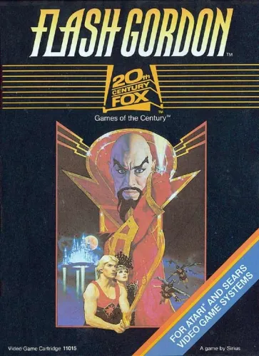 Portada oficial del videojuego Flash Gordon