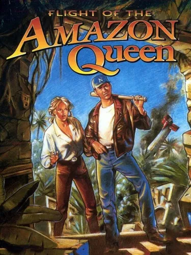 Portada de Flight of the Amazon Queen