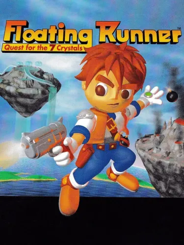 Portada de Floating Runner: Quest for the 7 Crystals