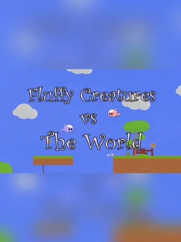 Portada oficial del videojuego Fluffy Creatures vs. The World