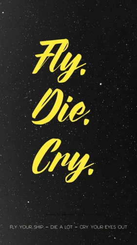Portada de Fly. Die. Cry.