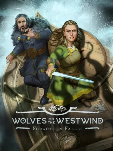 Portada oficial del videojuego Forgotten Fables: Wolves on the Westwind