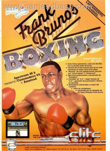 Portada de Frank Bruno’s Boxing