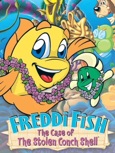 Portada de Freddi Fish 3: The Case of the Stolen Conch Shell