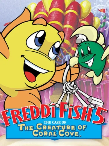 Portada de Freddi Fish 5: The Case of the Creature of Coral Cove