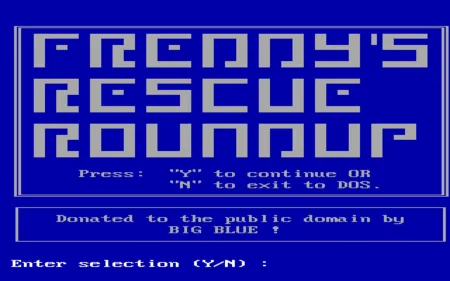 Portada de Freddy’s Rescue Roundup