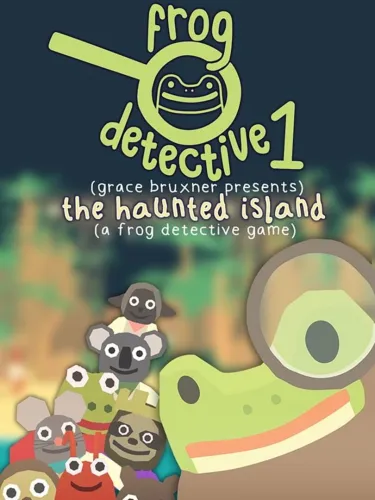 Portada oficial del videojuego Frog Detective 1: The Haunted Island