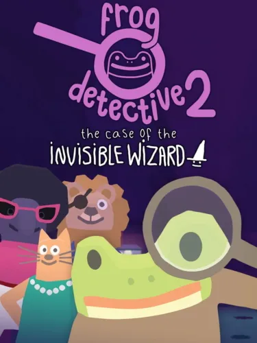 Portada de Frog Detective 2: The Case of the Invisible Wizard