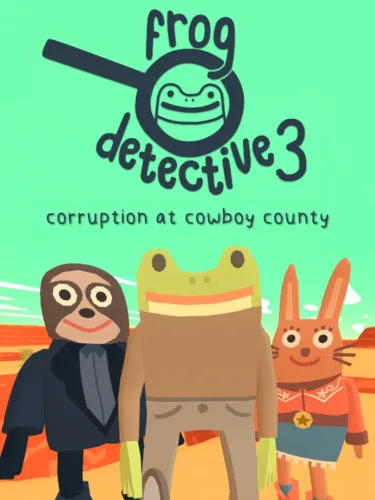 Portada de Frog Detective 3: Corruption at Cowboy County