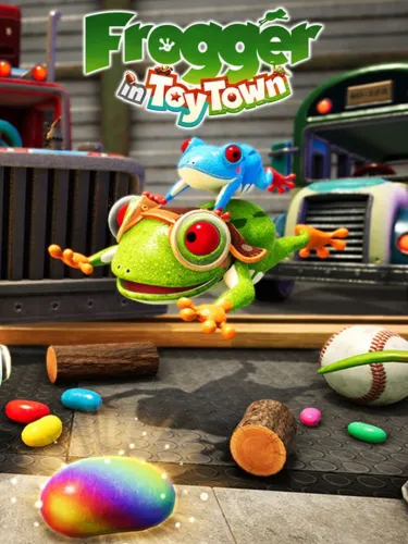 Portada de Frogger In Toy Town
