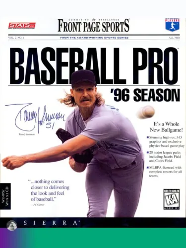 Portada de Front Page Sports: Baseball Pro ’96 Season