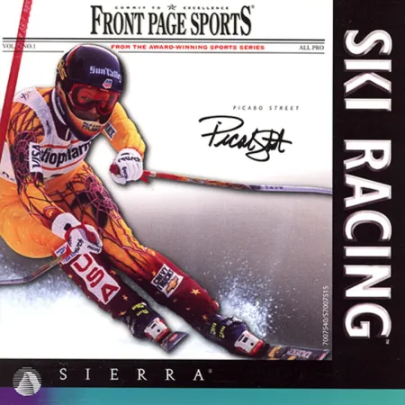 Portada de Front Page Sports: Ski Racing