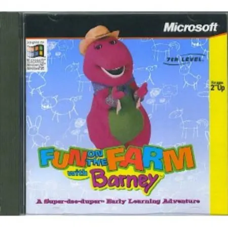 Portada de Fun on the Farm with Barney