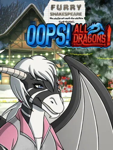 Portada de Furry Shakespeare: Oops! All Dragons!