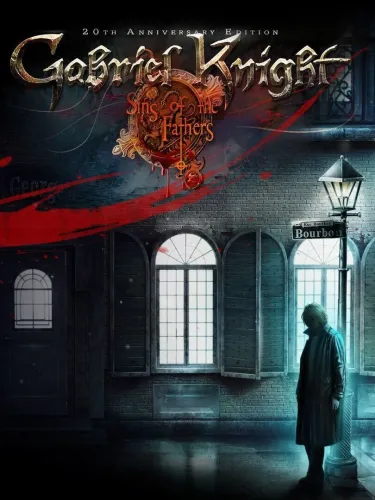 Portada oficial del videojuego Gabriel Knight: Sins of the Fathers – 20th Anniversary Edition