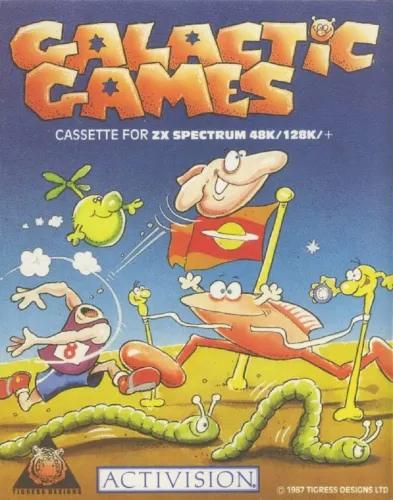 Portada de Galactic Games