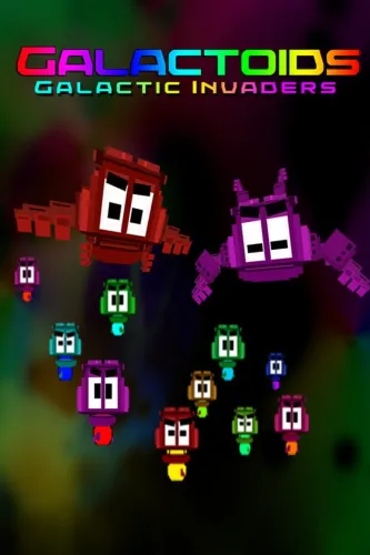 Portada de Galactoids: Galactic Invaders