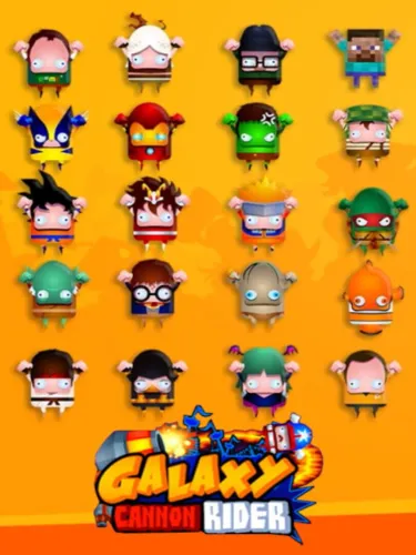 Portada de Galaxy Cannon Rider