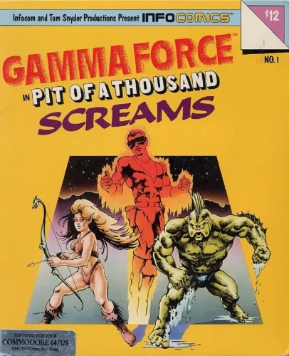 Portada de Gamma Force in Pit of a Thousand Screams