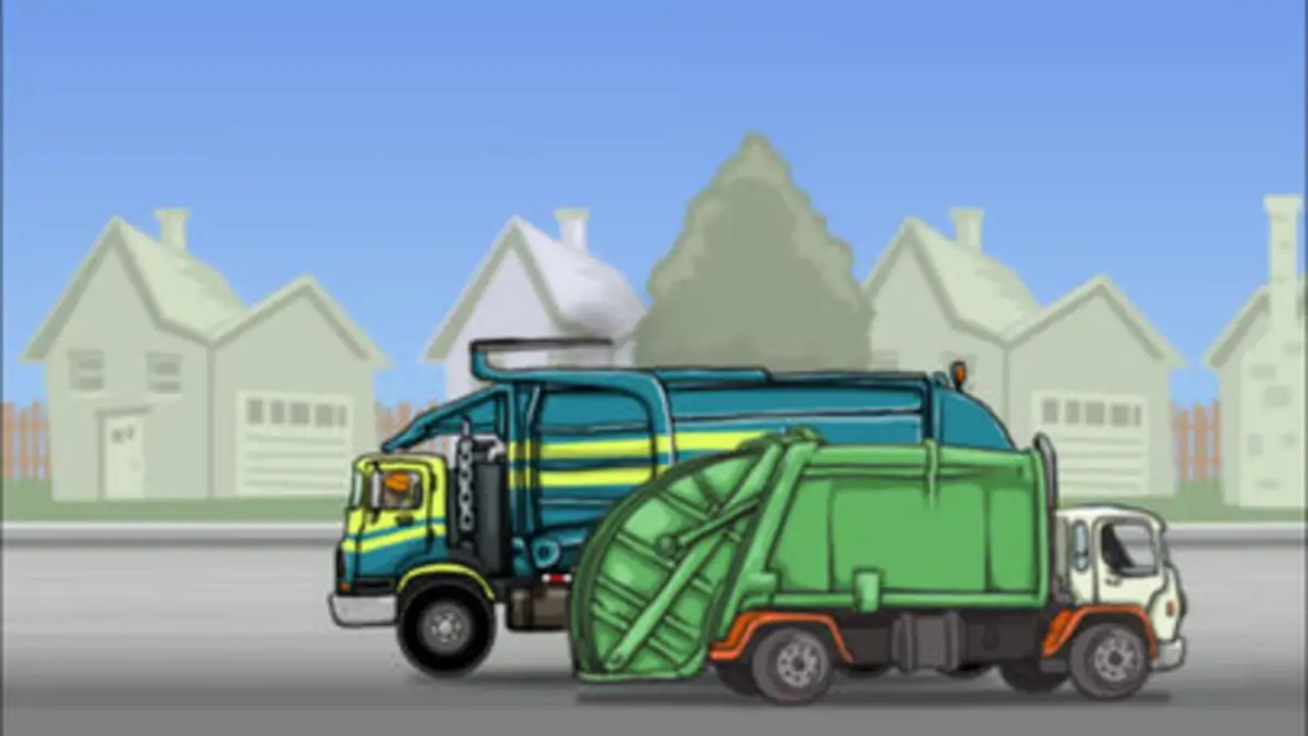 Garbage Truck: Dumpster Pick Up