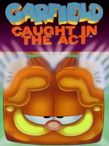 Portada oficial del videojuego Garfield: Caught in the Act