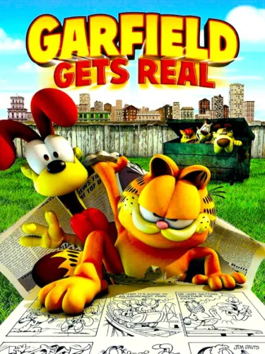 Portada oficial del videojuego Garfield Gets Real