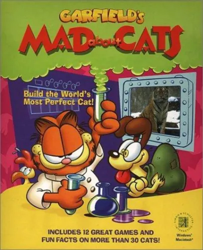 Portada de Garfield’s Mad About Cats