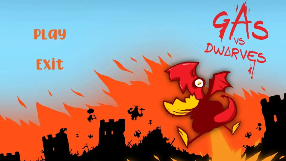 Portada de Gas vs. Dwarves