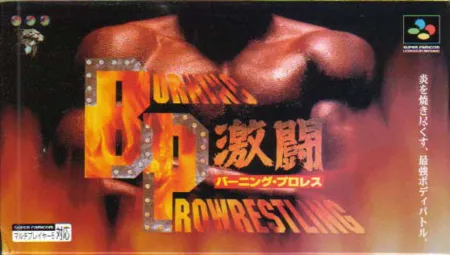 Portada de Gekitou Burning Pro Wrestling