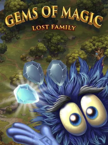 Portada oficial del videojuego Gems of Magic: Lost Family