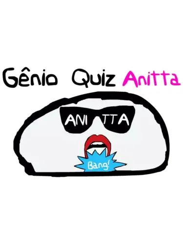 Portada oficial del videojuego Gênio Quiz Anitta