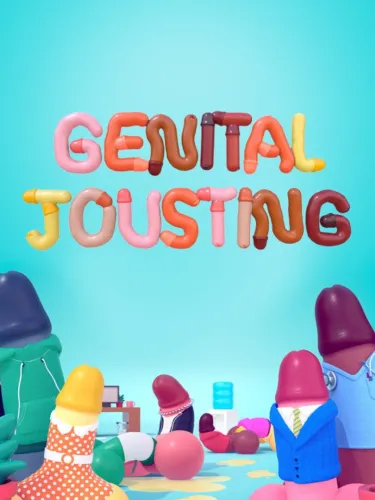 Portada oficial del videojuego Genital Jousting