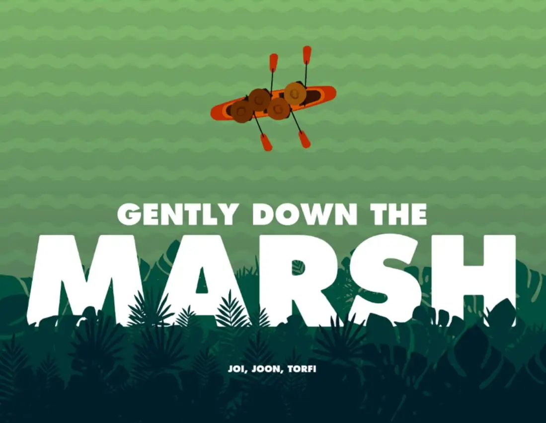 Portada de Gently Down the Marsh