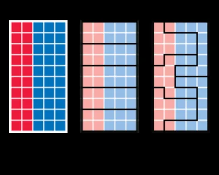Portada de Gerrymandering: Red vs Blue