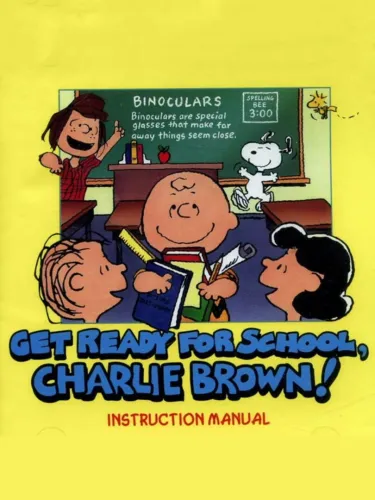 Portada de Get Ready For School, Charlie Brown!