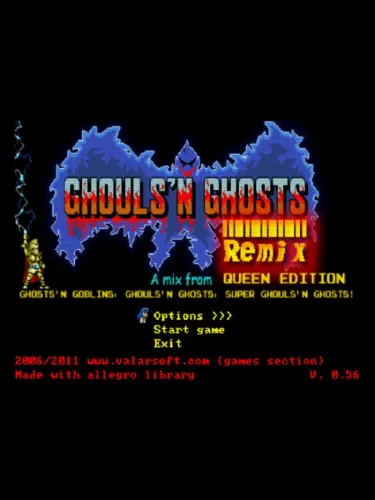 Portada de Ghouls ‘n Ghosts Remix: Queen Edition