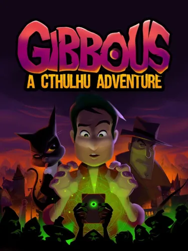 Portada oficial del videojuego Gibbous: A Cthulhu Adventure