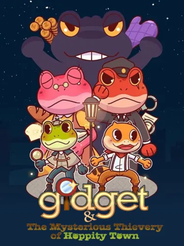 Portada de Gidget & The Mysterious Thievery of Hoppity Town