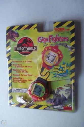 Portada de Giga Fighters the Lost World: Jurassic Park