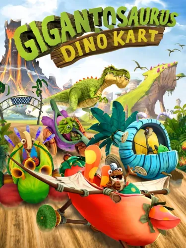 Portada de Gigantosaurus Dino Kart