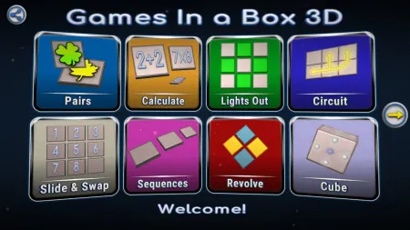 Portada de GINAB: Logic and Puzzle Collection in a 3D Style