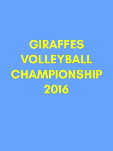 Portada de Giraffes Volleyball Championship 2016