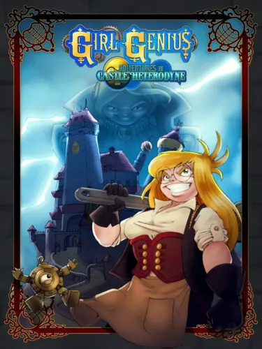 Portada oficial del videojuego Girl Genius: Adventures in Castle Heterodyne